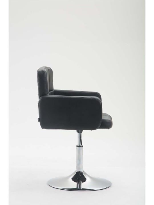 Lounger Los Angeles keinonahkaa, musta