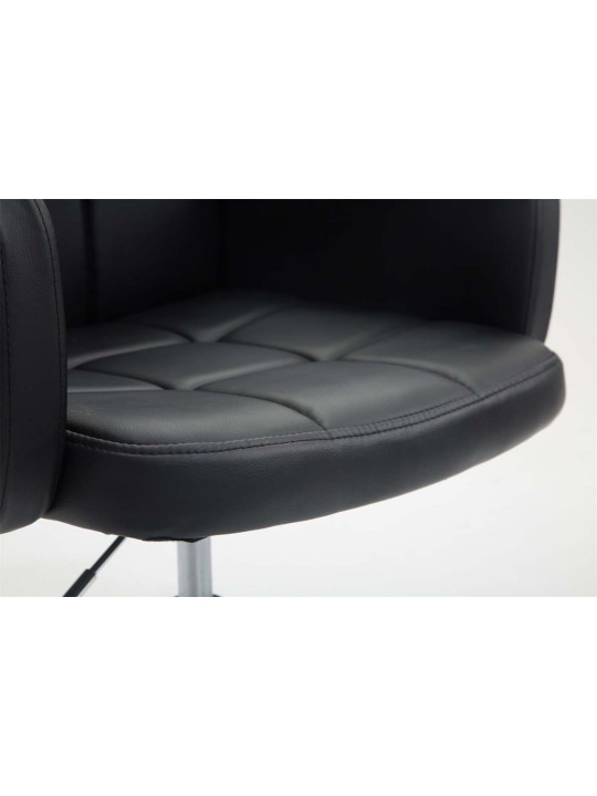 Lounger Los Angeles keinonahkaa, musta