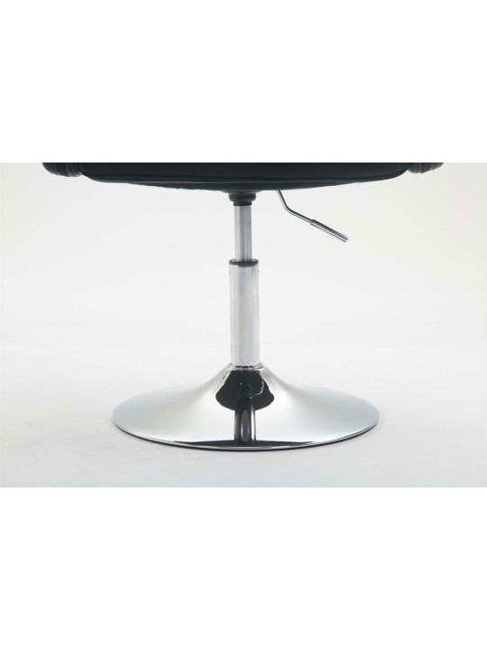 Lounger Los Angeles keinonahkaa, musta