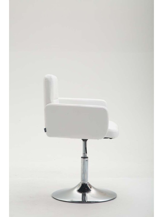 Lounger Los Angeles keinonahkaa, valkoinen