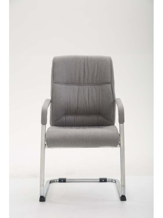 XL vierailijatuoli Anubis kangas, harmaa