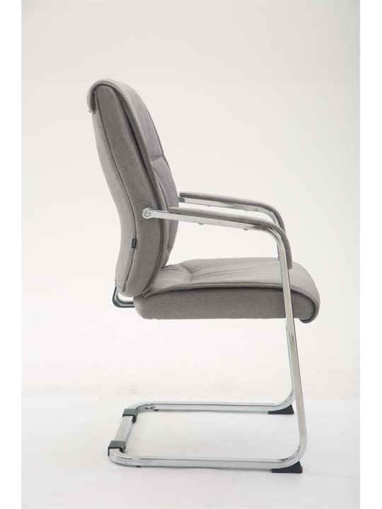 XL vierailijatuoli Anubis kangas, harmaa