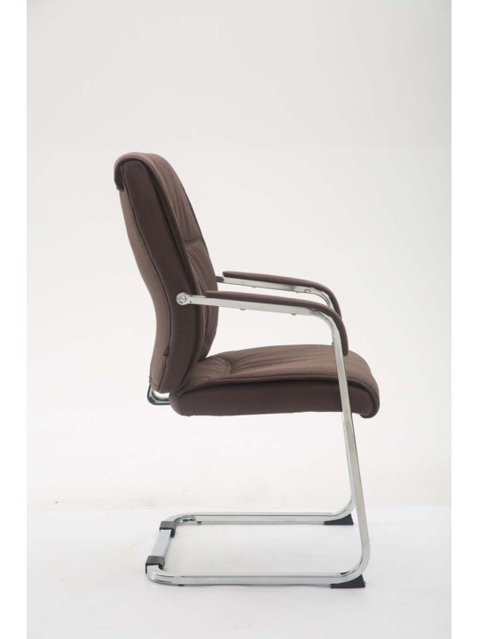 XL vierailijatuoli Anubis kangas, ruskea