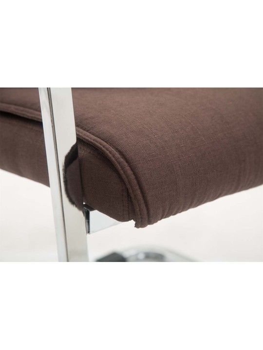 XL vierailijatuoli Anubis kangas, ruskea