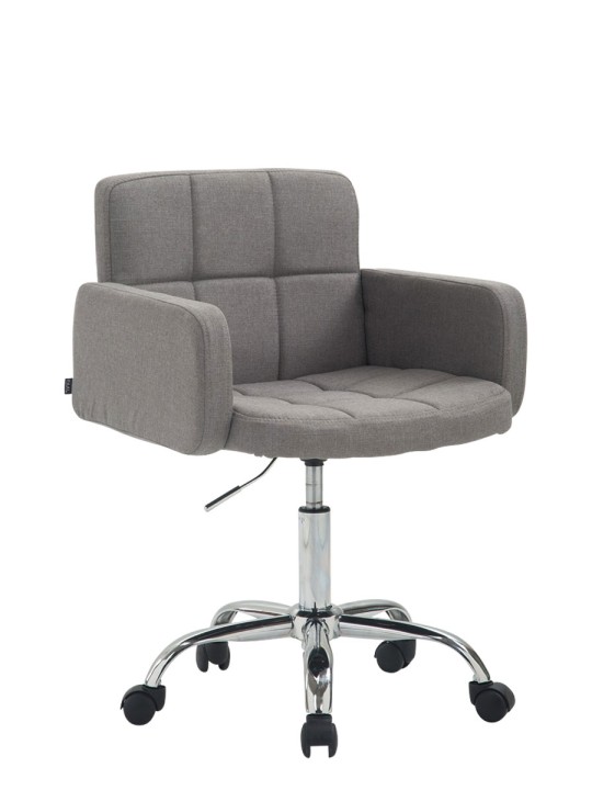 Työjakkara Los Angeles kangas, harmaa Työjakkara Los Angeles kangas, harmaa