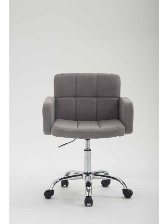 Työjakkara Los Angeles kangas, harmaa Työjakkara Los Angeles kangas, harmaa