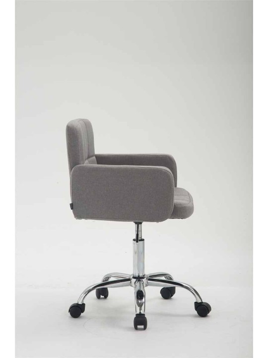 Työjakkara Los Angeles kangas, harmaa Työjakkara Los Angeles kangas, harmaa