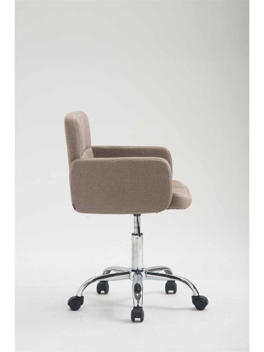 Työjakkara Los Angeles kangas, taupe