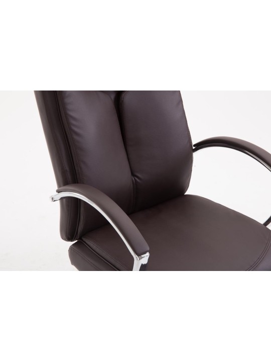 Työtuoli Vaud keinonahkaa, ruskea