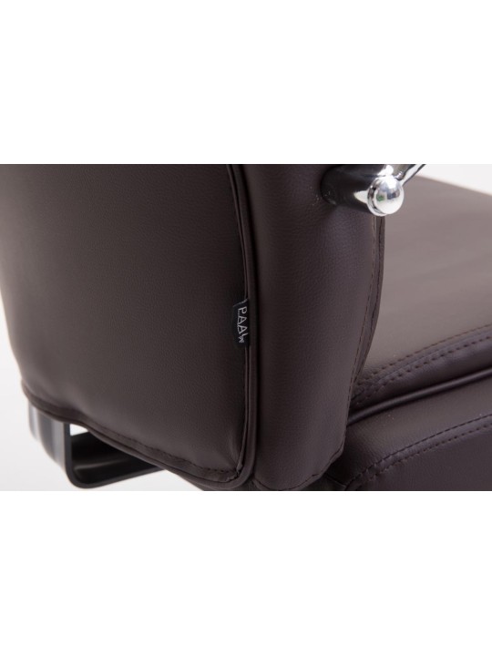 Työtuoli Vaud keinonahkaa, ruskea