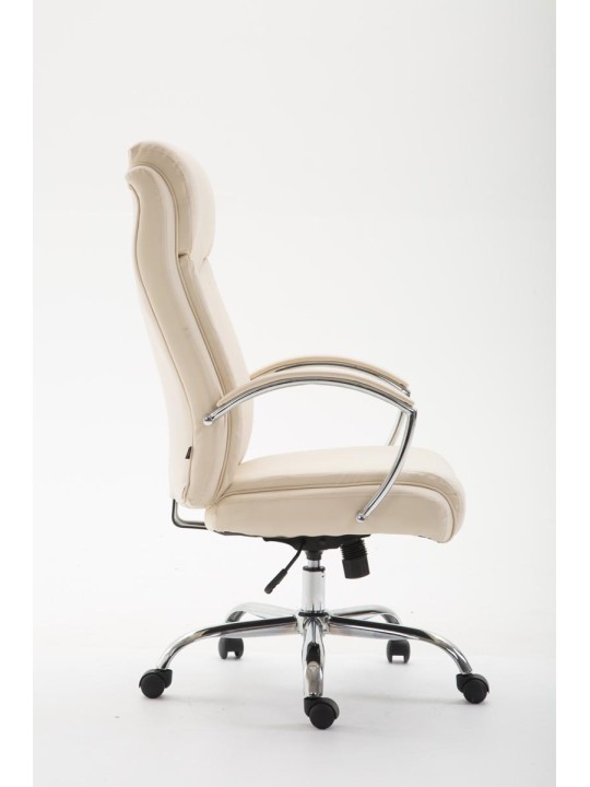 Työtuoli Vaud keinonahkaa, kermanvärinen Työtuoli Vaud keinonahkaa, kermanvärinen