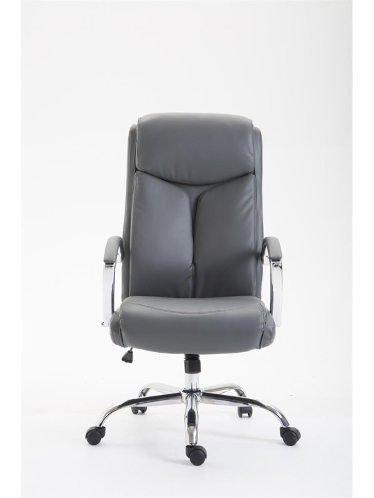 Työtuoli Vaud keinonahkaa, harmaa Työtuoli Vaud keinonahkaa, harmaa