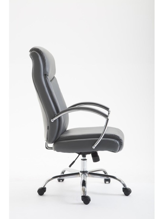 Työtuoli Vaud keinonahkaa, harmaa Työtuoli Vaud keinonahkaa, harmaa