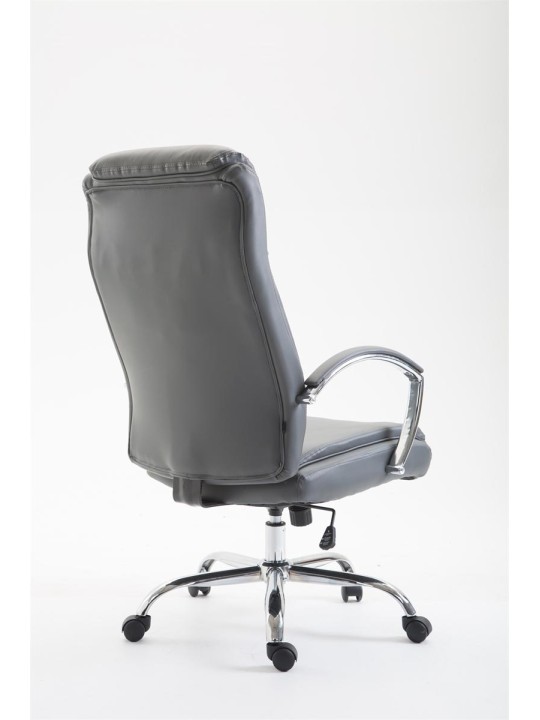 Työtuoli Vaud keinonahkaa, harmaa Työtuoli Vaud keinonahkaa, harmaa