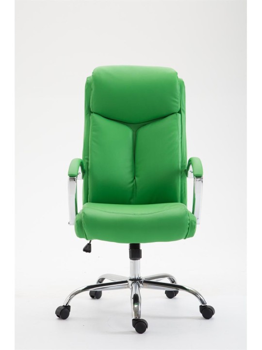 Työtuoli Vaud keinonahkaa, vihreä