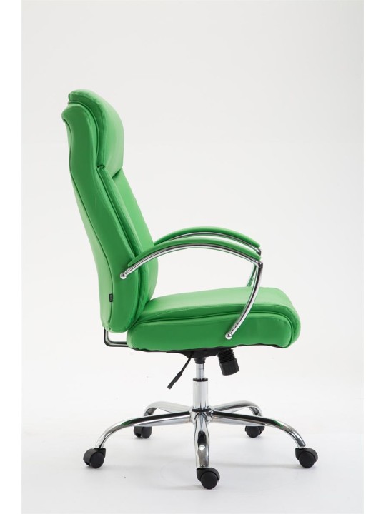 Työtuoli Vaud keinonahkaa, vihreä