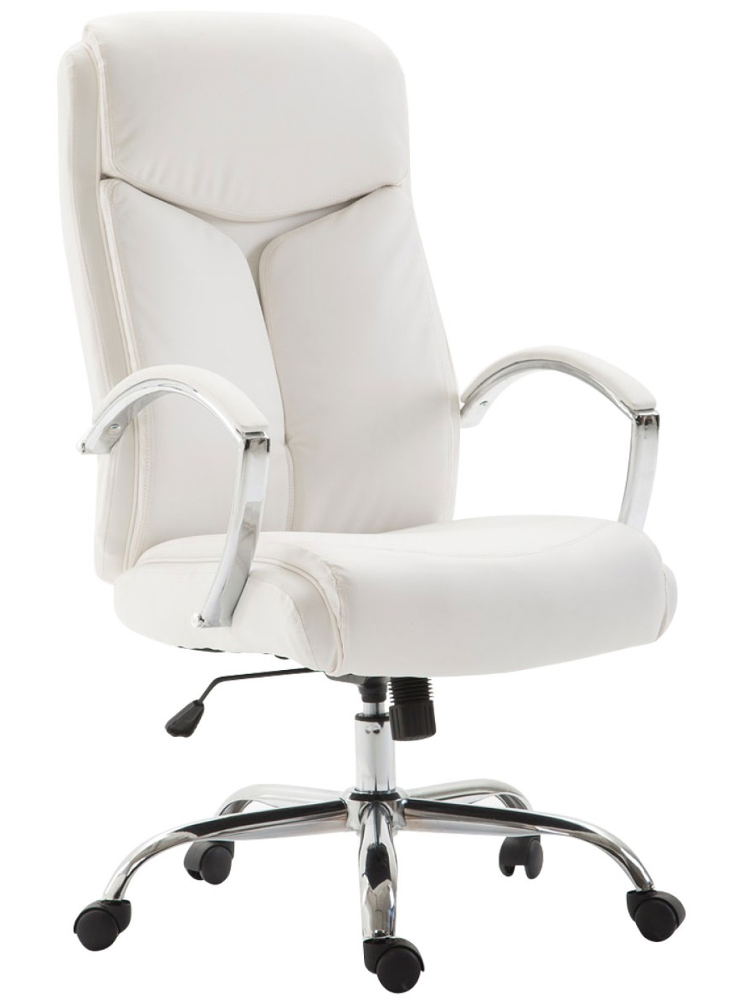 Työtuoli Vaud keinonahkaa, valkoinen