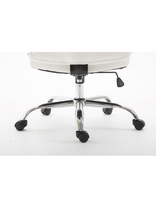 Työtuoli Vaud keinonahkaa, valkoinen