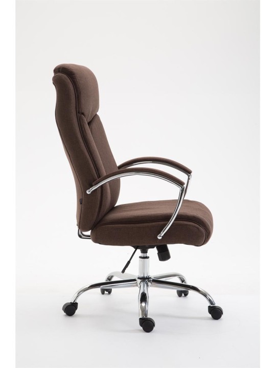 Työtuoli Vaud kangasta, ruskea