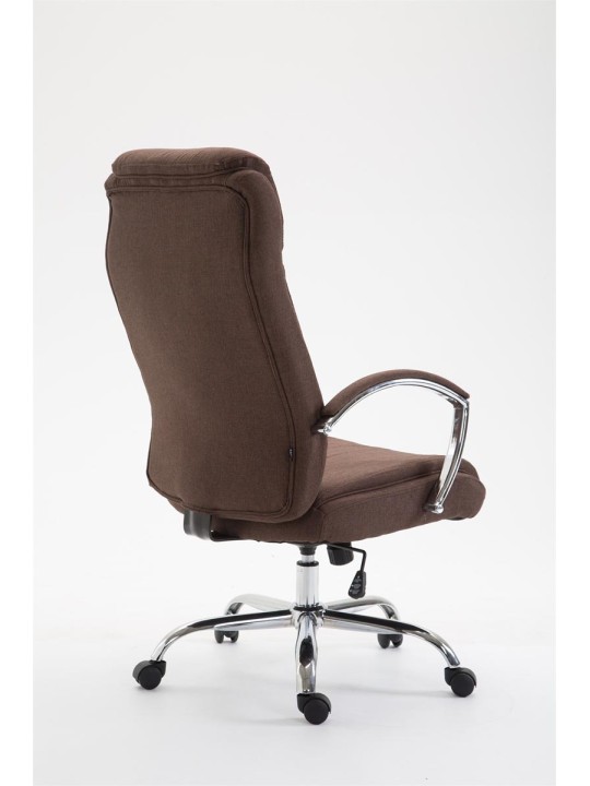 Työtuoli Vaud kangasta, ruskea