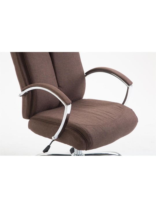 Työtuoli Vaud kangasta, ruskea