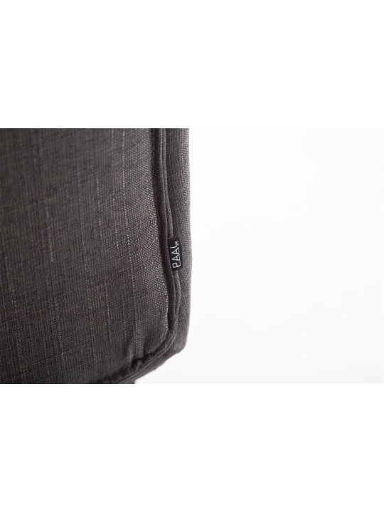 Työtuoli Vaud kangasta, tummanharmaa