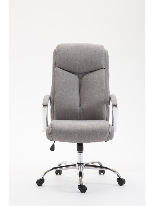 Työtuoli Vaud kangasta, harmaa