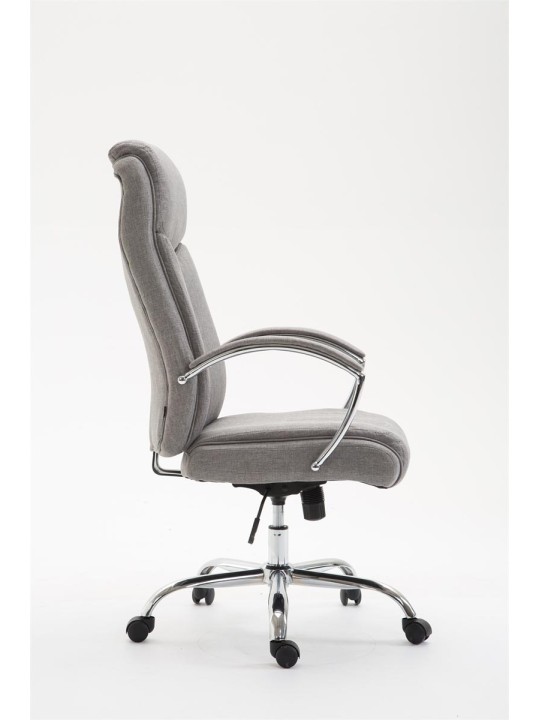 Työtuoli Vaud kangasta, harmaa
