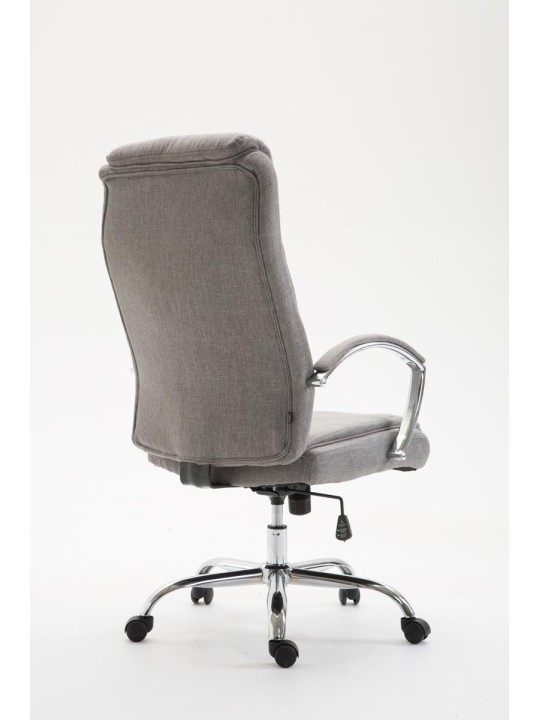 Työtuoli Vaud kangasta, harmaa