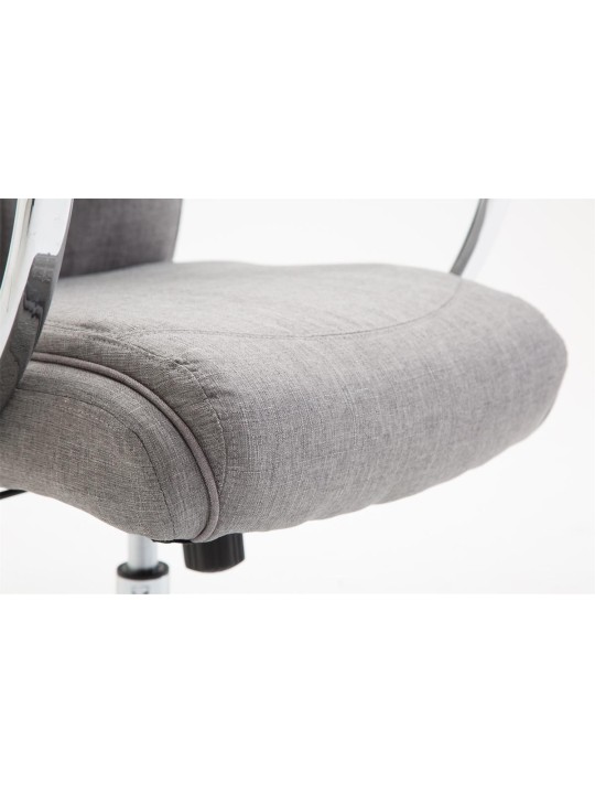 Työtuoli Vaud kangasta, harmaa