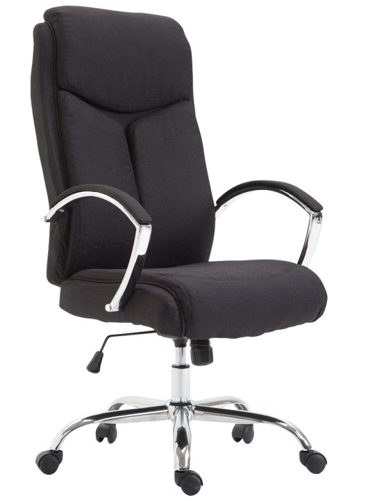 Työtuoli Vaud kangasta, musta Työtuoli Vaud kangasta, musta