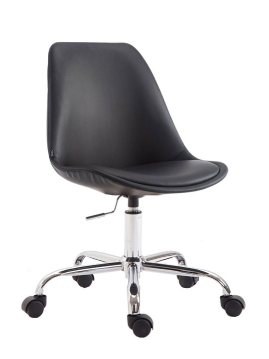 Toimistotuoli Toulouse keinonahkaa, musta