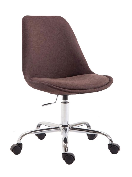 Toimistotuoli Toulouse kangasta, ruskea