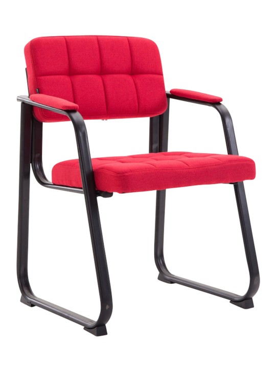 Vierailijatuoli Canada B -kangasta, punainen