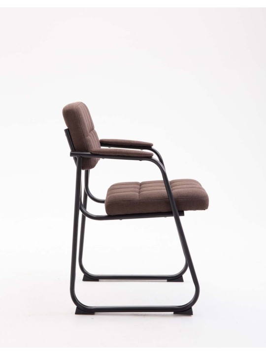 Vierailijatuoli Canada B -kangasta, ruskea