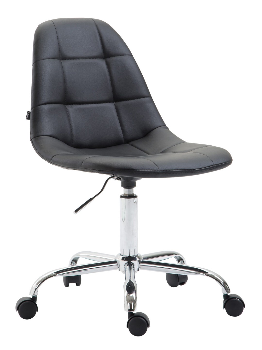 Työtuoli Reims keinonahkaa, musta