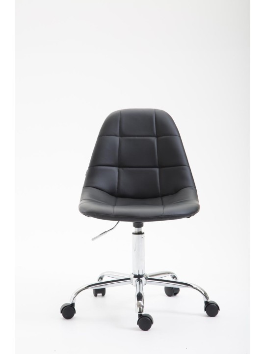 Työtuoli Reims keinonahkaa, musta