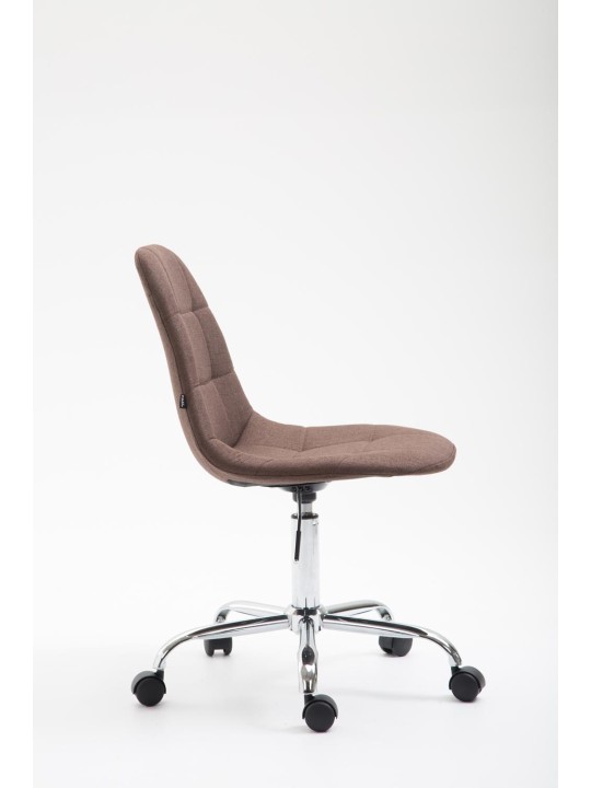 Työtuoli Reims kangasta, ruskea