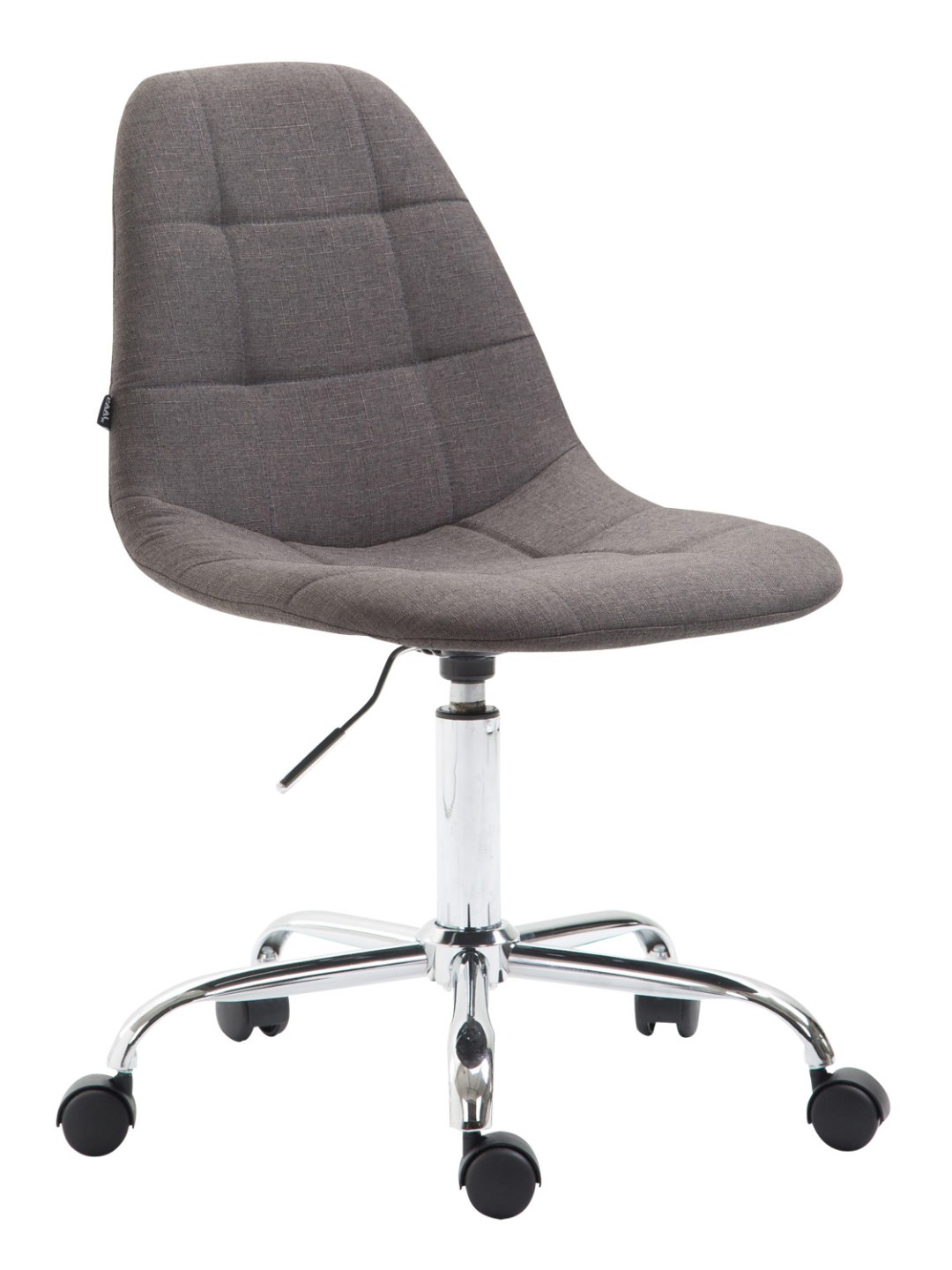 Työtuoli Reims kangasta, tummanharmaa