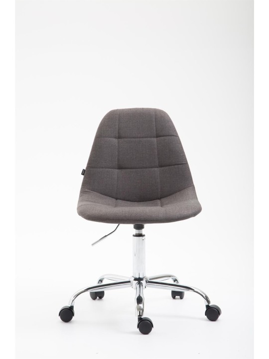 Työtuoli Reims kangasta, tummanharmaa