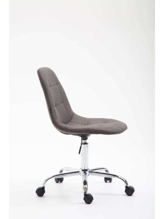 Työtuoli Reims kangasta, tummanharmaa