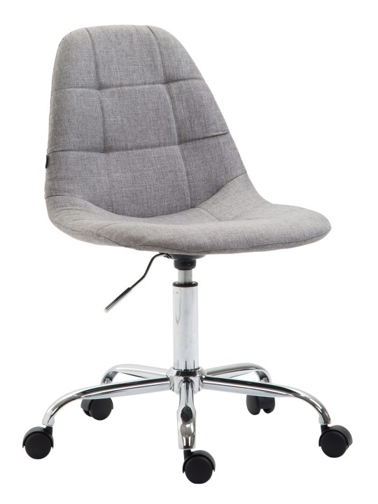 Työtuoli Reims kangasta, harmaa