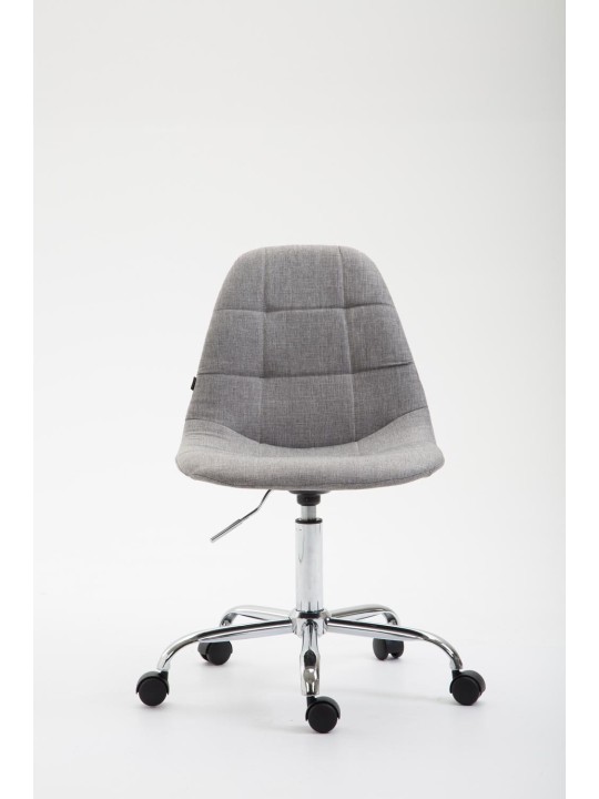 Työtuoli Reims kangasta, harmaa