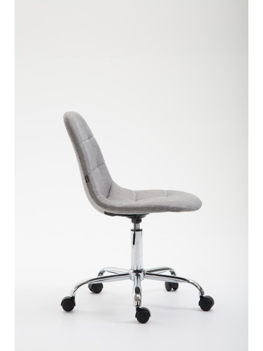 Työtuoli Reims kangasta, harmaa