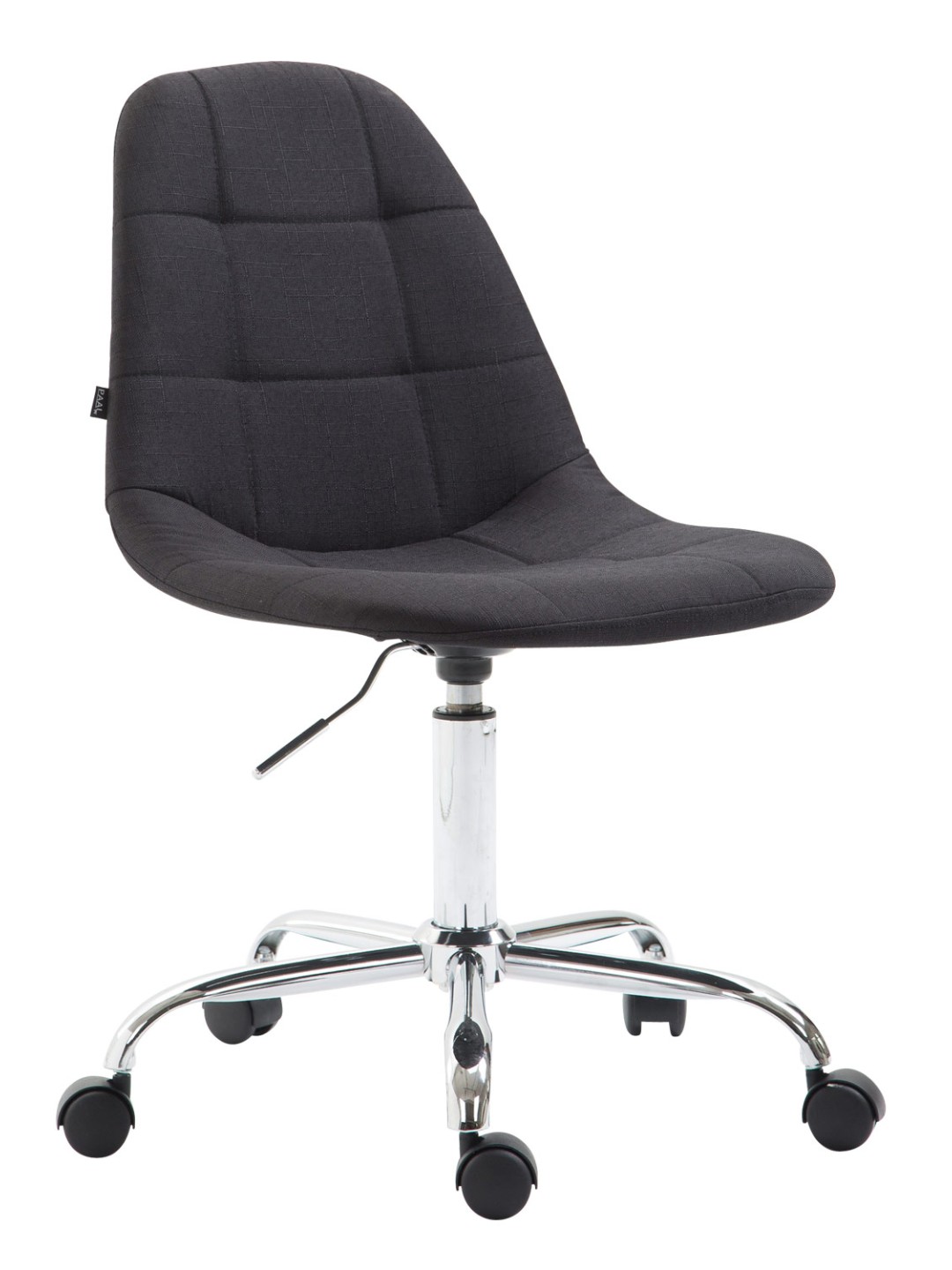 Työtuoli Reims kangasta, musta