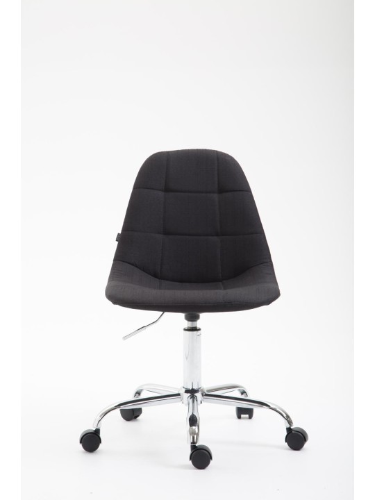 Työtuoli Reims kangasta, musta