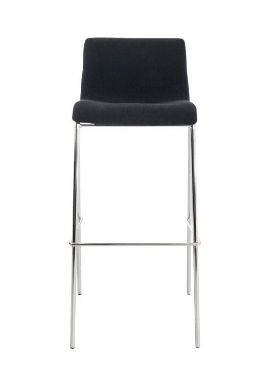 Baarijakkara Hoover-kangas 4-jalkainen runko kromi, musta