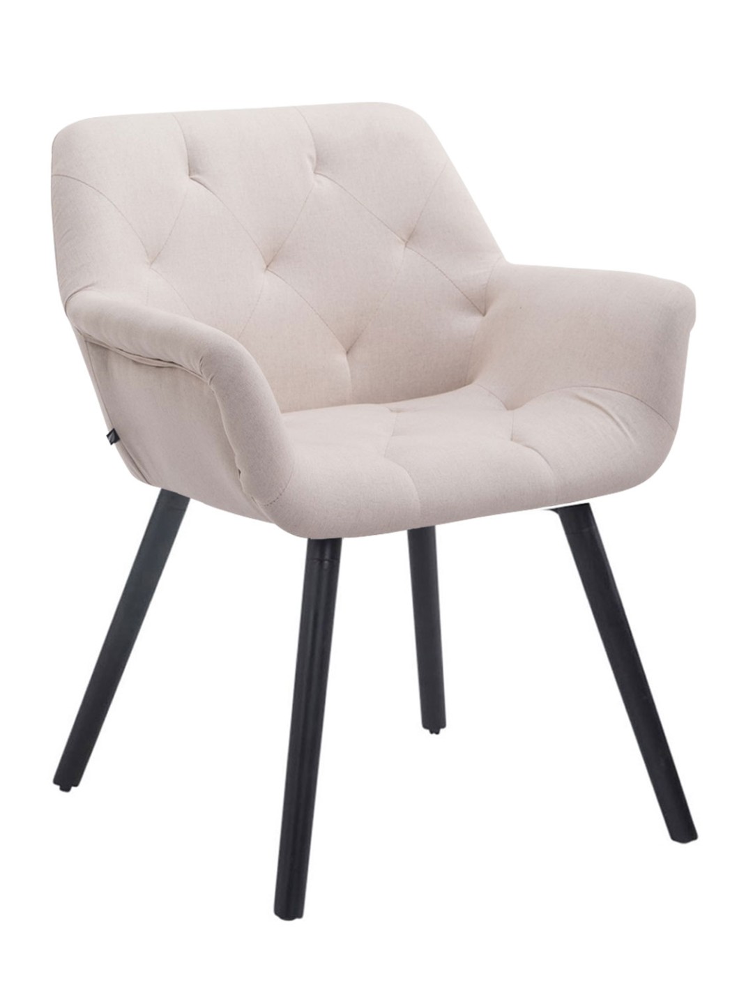 Vierailutuoli Cassidy kangasta, beige