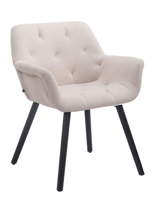 Vierailutuoli Cassidy kangasta, beige