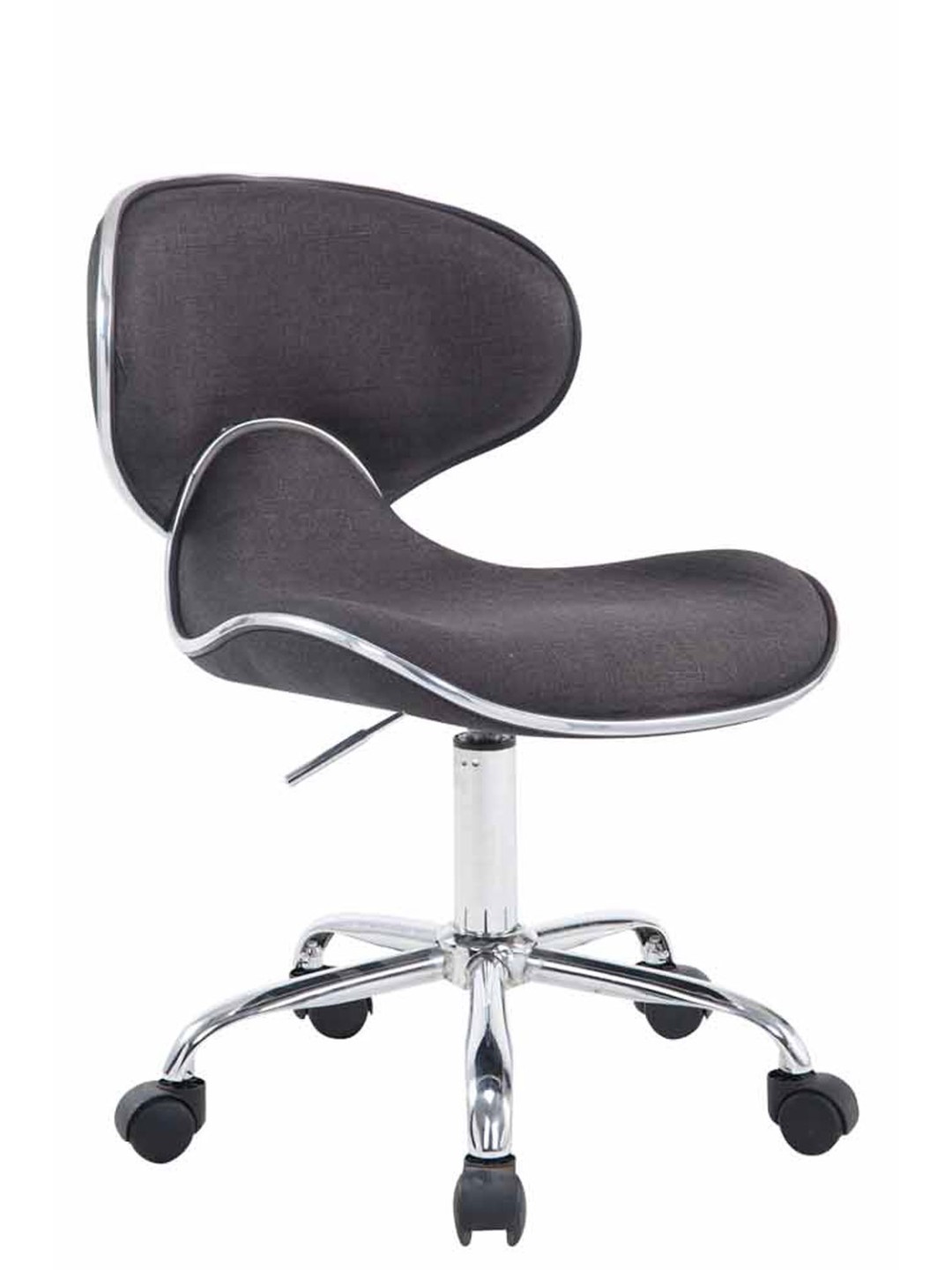 Työjakkara Las Vegas V2 kangasta, tummanharmaa